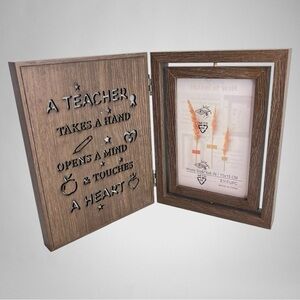 EYITUPC Light Up Teacher Gift Frame – Holds 2 4x6 Photos